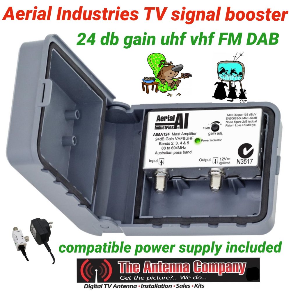 bososter for FTA tv fm dab uhf and vhf